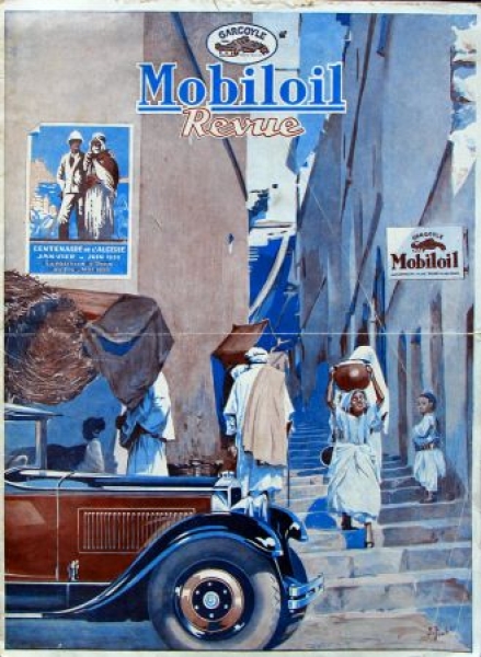 "Gargoyle Mobiloil Revue" Mobiloil Gasstation-Magazine 1930 (6797)